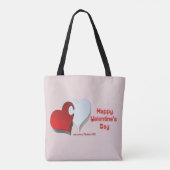 Valentinpuzzle Tasche (Rückseite)