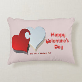 Valentinpuzzle Zierkissen