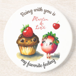 Valentinquote Getränkeuntersetzer