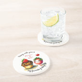 Valentinquote Getränkeuntersetzer (Seite)