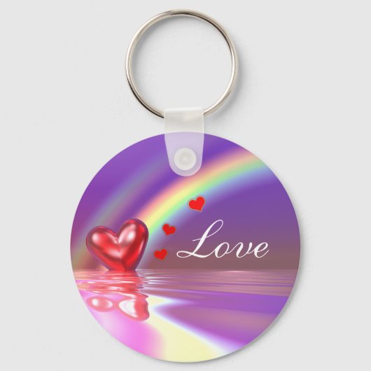 Valentinreflektionen Schlüsselanhänger (Vorderseite)