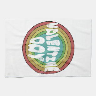 Valentinretro Geschirrtuch