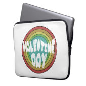 Valentinretro Laptopschutzhülle (Vorderseite Links)