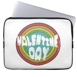 Valentinretro Laptopschutzhülle
