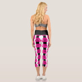 Valentinrosa Rosen Capri Leggings (Rückseite)
