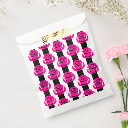 Valentinrosa Rosen Geschenktütchen (Versiegelt)