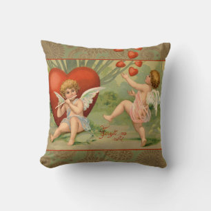 Valentins Amor Antik Vintage Kissen