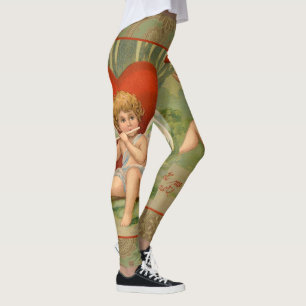 Valentins Amor Antik Vintage Leggings