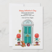 Valentins bewegende Ankündigung (Vorderseite)