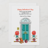 Valentins bewegende Ankündigung (Vorne/Hinten)