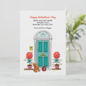 Valentins bewegende Ankündigung (Stehend Vorderseite)