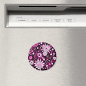 Valentins-Blumenmuster Magnet (In Situ (Geschirrspüler))