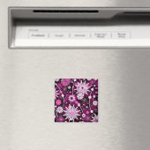 Valentins-Blumenmuster Magnet (In Situ (Geschirrspüler))