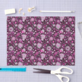Valentins-Blumenmuster Seidenpapier (Handwerk)
