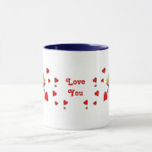 Valentins Cupid Tasse (Zentrum)