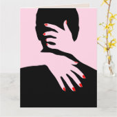 VALENTINS DAHUSBAND I LIEBE IHNEN GROSSE KARTE (Gelbe Blume)