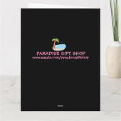 VALENTINS DAHUSBAND I LIEBE IHNEN GROSSE KARTE (Rückseite)