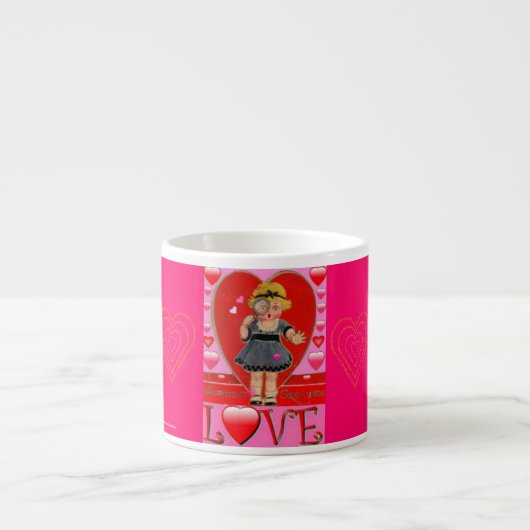 VALENTINS DATEACUPS ODER EXPRESSO-TASSE - GIFTS ESPRESSOTASSE (Vorderseite)