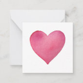 Valentin's Day Grußkarte. Mitteilungskarte (Vorderseite)