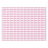Valentin's Day Hearts Table Tuch Tablette Tischdecke (Vorderseite (Horizontal))
