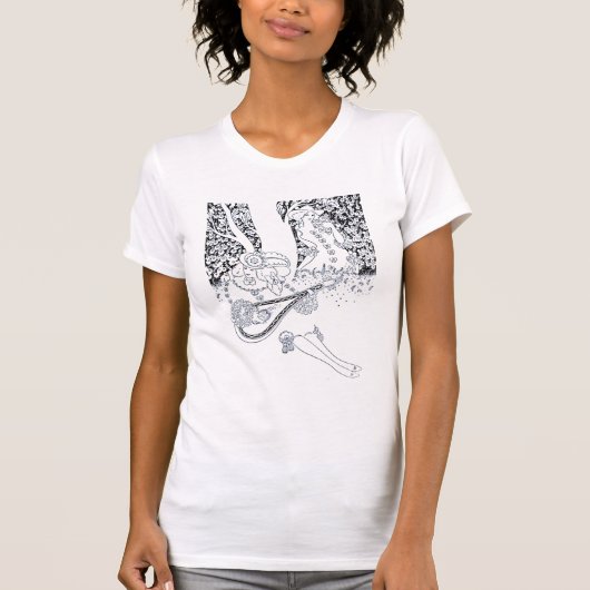 VALENTINS DAY ROMANCE, ROMANTISCHE LIEBE IN DER NA T-Shirt (Vorderseite)