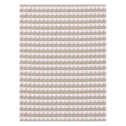 Valentin's Day Tablecloth Polar Bear Tischdecke (Vorderseite)