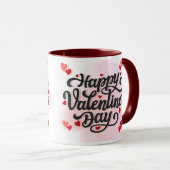Valentin's Day Tasse (VorderseiteRechts)