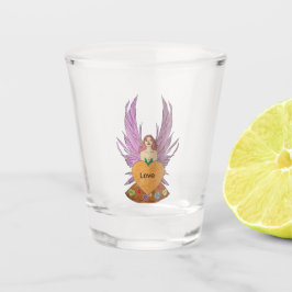 Valentins Fee Schnapsglas