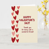 Valentins Freund Dankeschön Karte (Gelbe Blume)