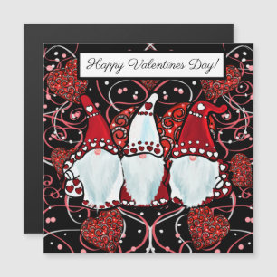 VALENTINS-GNOME   MAGNETKARTE