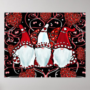 VALENTINS-GNOME   POSTER