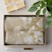 Valentins Gold Bokeh Herz Seidenpapier (Geschenk)