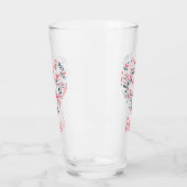 Valentins Herz Glas (Links)