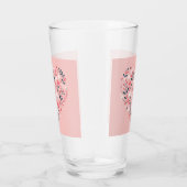 Valentins Herz Glas (Rechts)