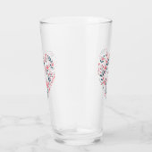 Valentins Herz Glas (Rechts)