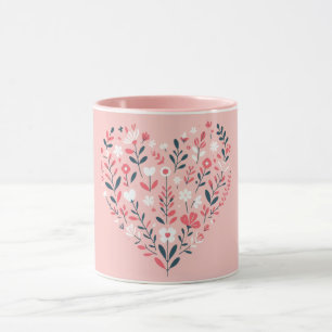 Valentins Herz Tasse