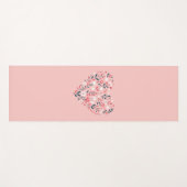 Valentins Herz Yogamatte (Vorderseite (Horizontal))