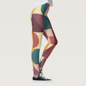 Valentins Herzdesign, abstrakter Hintergrund. Leggings (Rechts)