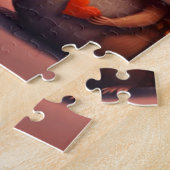 Valentins Igel Cartoon-Puzzle Puzzle (Seite)