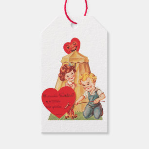 Valentins- Junge Mädchen Herz Geschenkanhänger
