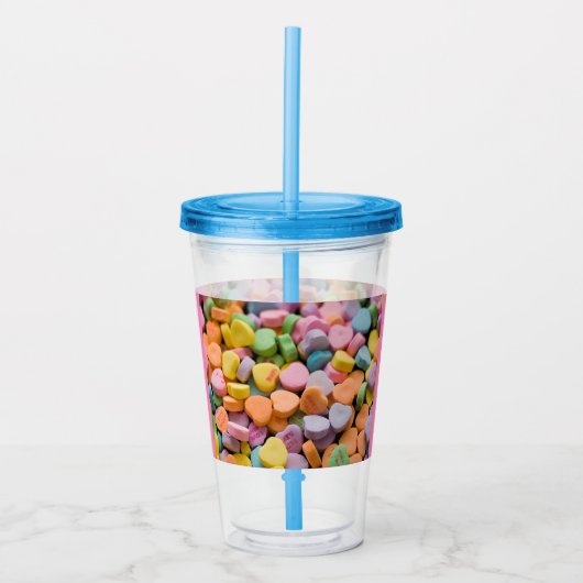 VALENTINS KANDY HEARDS ACRYLTRINKBECHER (Vorderseite)