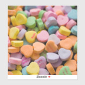 VALENTINS KANDY HEARDS AUFKLEBER (Blatt)