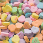 VALENTINS KANDY HEARDS AUFKLEBER (Vorderseite)