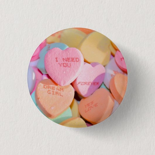 VALENTINS KANDY HEARDS BUTTON (Vorderseite)