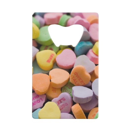 VALENTINS KANDY HEARDS GELDBEUTEL FLASCHENÖFFNER (Vorderseite)