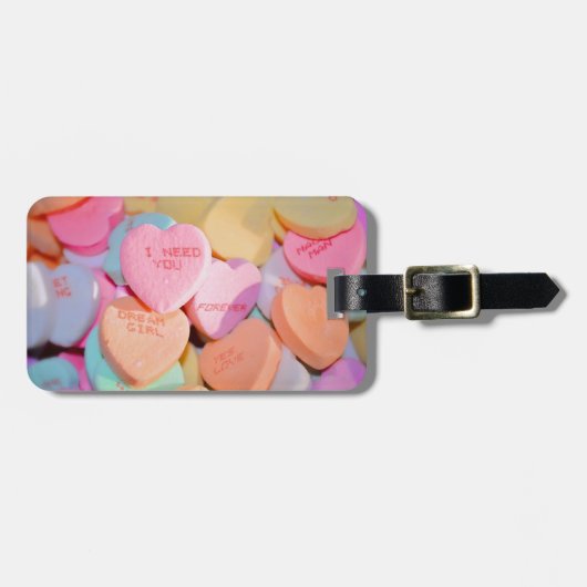 VALENTINS KANDY HEARDS GEPÄCKANHÄNGER (Vorderseite horizontal)