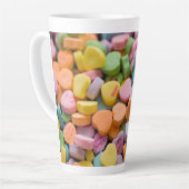 VALENTINS KANDY HEARDS MILCHTASSE (Linke Ecke)