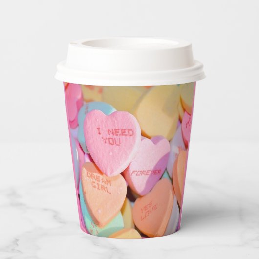 VALENTINS KANDY HEARDS PAPPBECHER (Rückseite)
