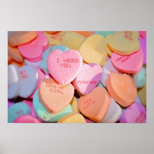 VALENTINS KANDY HEARDS POSTER (Vorne)