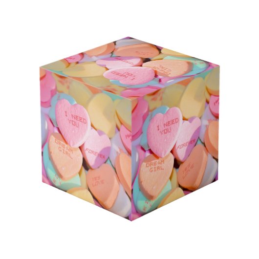 VALENTINS KANDY HEARDS WÜRFEL (Rückseite Schrägansicht)